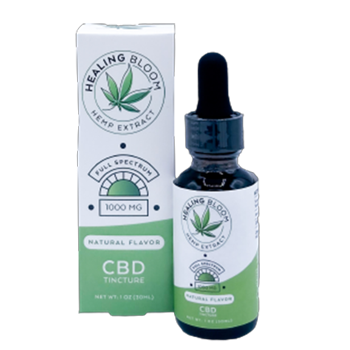 CBD Tincture 1000mg Front View